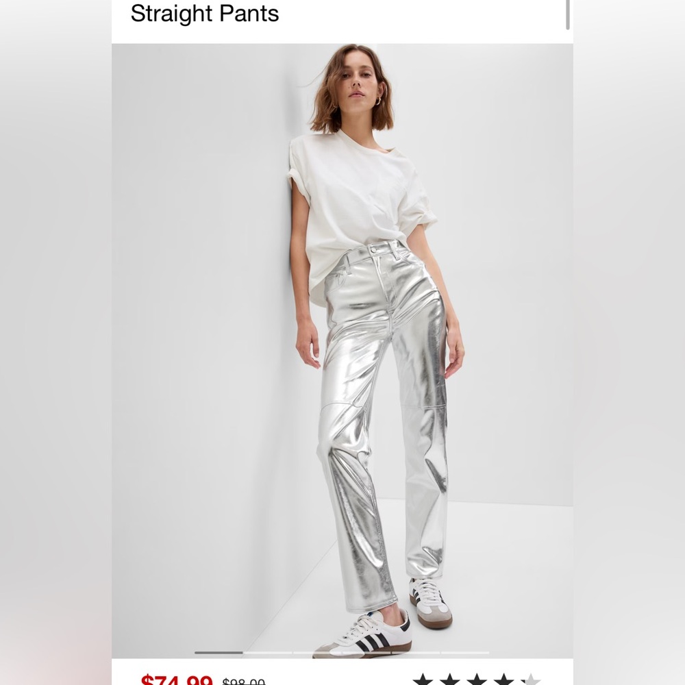 Gap metallic jeans size 4P *wore to Taylor Swift concert